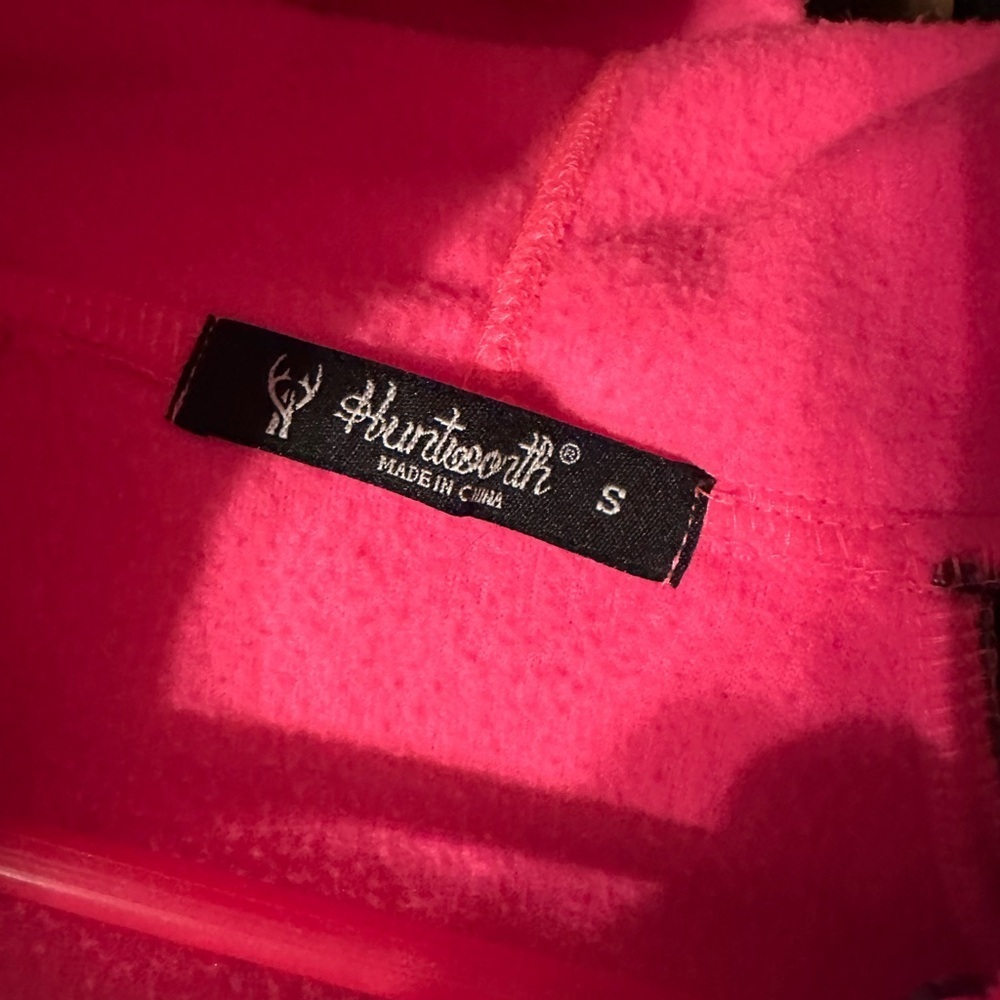 Huntworth Gear Women's Pink Fleece Jacket. NWOT - Picture 3 of 5